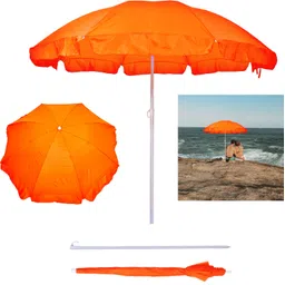 bluebuds 42IN/7FT Outdoor Garden Big Size Umbrella Without Stand For Shop Hotels Umbrella image 1