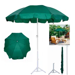 bluebuds 42in/7ft Outdoor Garden Big Size Umbrella With Stand For Hotels Beach And Shop Umbrella-picture-19