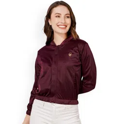 BLUEFICUS Women Floral Outdoor Bomber with Embroidered Jacket-picture-38