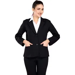 bluekart Women Solid Single Breasted Casual, Lounge Wear, Festive & Wedding, Party, Sports, Beach Wear, Formal Blazer-picture-24