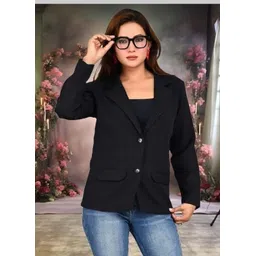 bluewears Women Solid Single Breasted Casual, Formal, Party, Festive & Wedding Blazer-picture-27
