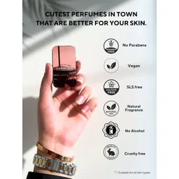 BLUR INDIA Women Smells Like A Warm Hug Alcohol Free Long Lasting Solid Perfume- 10 g image 4