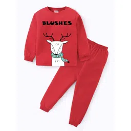 BLUSHES Kid Printed Pure Cotton Night Suit-picture-20
