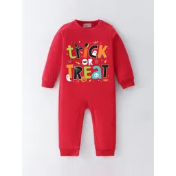 BLUSHES Kids Infants Printed Pure Cotton Round Neck Rompers-picture-17