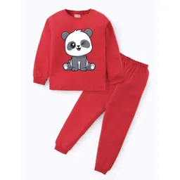 BLUSHES Kids Printed Pure Cotton Night Suit-picture-19