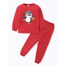 BLUSHES Kids Printed Pure Cotton Night Suit-picture-10