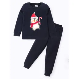 BLUSHES Kids Printed Pure Cotton Night Suit-picture-23