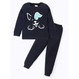 BLUSHES Kids Printed Pure Cotton Night Suit-picture-17