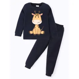 BLUSHES Kids Printed Pure Cotton Night Suit image 1