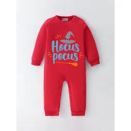 BLUSHES Kids Printed Pure Cotton Round Neck Rompers-picture-57