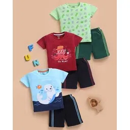blushh berry Graphic Shorts & T-shirt Set-picture-30