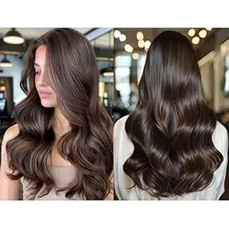 BLUSHIA Synthetic Long Brown Hair Wigs without Bangs Extensions for Women Full Head Natural Straight Wig (Pack of 1)-picture-14