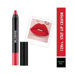 BLUSHIS 12 Hrs Stay Matte Crayon Lipstick - 3 g - Good Kisser-picture-21