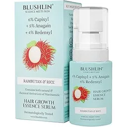Blushlin Hair Growth Serum With 3% Redensyl,6% Capixyl & 5% Anagain With Rosemary Oil||Hair Serum For Women & Men | 30Ml-picture-46