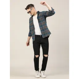 BLVNK Men Checked Casual Shirt-picture-29