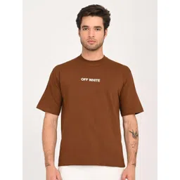 BLVNK Typography Printed Oversized Cotton T-shirt-picture-15