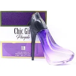 BN PERFUME Chic Girl Purple Liquid Eau De Perfume For Unisex, 100ml - Oriental-picture-24