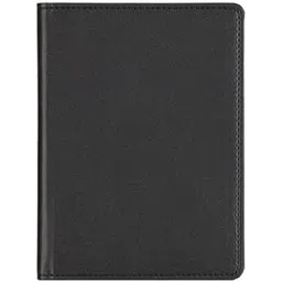 bnf 5xPortable Passport Cover Simple Men Women Protective Leather Wallet Black-picture-12