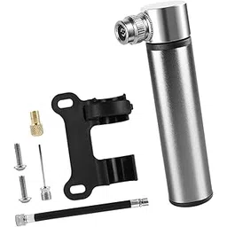bnf Bnf® Mini Bicycle Pump CNC Fast Inflation Repair Tool Universal 120 Psi Tire Pump Titanium and Bracket|Sporting Goods|Cycling|Bicycle Accessories|Pumps-picture-51