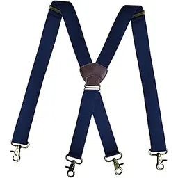 bnf Men Suspenders Durable Fashion Trouser Pants Braces for suits Party Shopping Navy Blue | Clothing Shoes & Accessories | Mens Accessories | Suspenders Braces-picture-27
