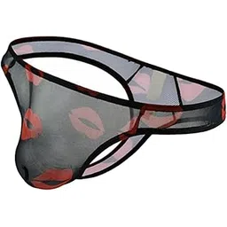 bnf Mens G-String Underwear | Breathable Mesh Pouch Quick Drying Fabric | Elastic Briefs for Men Transparent Bikini Thongs | Ideal for Summer, & Everyday Comfort-picture-37