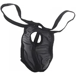 bnf Men's Mesh Open G-String Thong Underwear | T-Back Pouch Posing Strap Design | Breathable & Comfortable Bulge Briefs for Ultimate Comfort | Ideal for & Special Occasions Black-picture-25