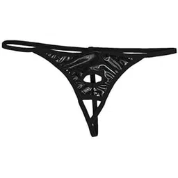 bnf Men's Open Front Pouch Thong Underwear for Men | Soft & Breathable Male Briefs Lingerie | Comfortable Elastic Waistband Design | Black 3 Pack Innerwear-picture-46