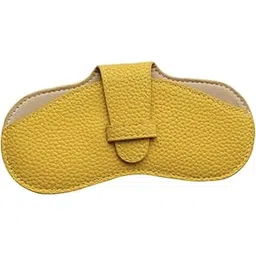 bnf Sunglasses Case Stylish Lightweight PU Leather Solid Color Protective Sleeve Yellow|Health & Beauty | Vision Care | Eyeglass Cases-picture-31