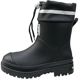 bnf Women Rain Boots Waterproof Anti Slip Rainboots for Outside Traveling Hiking for 37 to 38 EU Clothing Shoes & Accessories | Womens Shoes | Boots-picture-20