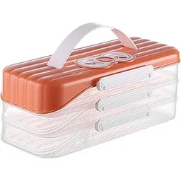 BNF Dumpling Storage Box Compact Case for Retain Freshness Refrigerator Domestic 3 Layers | Home & Garden | Kitchen, Dining & Bar | Kitchen Storage & Organization | Food Storage Containers-picture-16