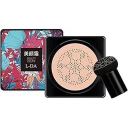 Bnf Mushroom Head Air Cushion Easy to Apply Even Skin Tone Brightening Concealer Natural Color Health & Beauty | Makeup | Face | BB, CC & Alphabet Creams-picture-11