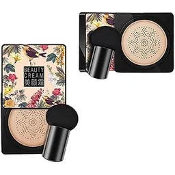 Bnf Mushroom Heads Air Cushion BB Cream Natural Cover Pigment Foundation BB Cream white Health & Beauty | Makeup | Face | BB, CC & Alphabet Creams image 1