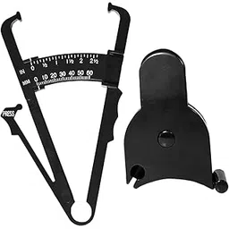 BNF® 2Pcs Body Fat Caliper and Tape Measure for Body Measurement Tool Gym Black | Body Mass Monitors & Scales | Fitness Technology | Fitness Running & Yoga-picture-12