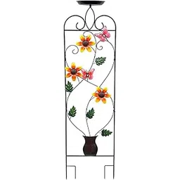 Bnf® Bird Bath with Garden Trellis Decorative Birdbath for Outdoors Backyard Lawn|Home & Garden|Yard, Garden & Outdoor Living|Bird & Wildlife Accessories|Birdbaths-image-26