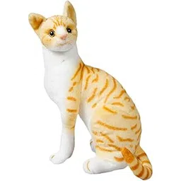 Bnf® Cat Plush Toy Kids Room Decor Snuggling Plush Cat Doll for Adults Boys Girls Yellow 20cm Baby | Toys for Baby | Plush Baby Toys-image-32