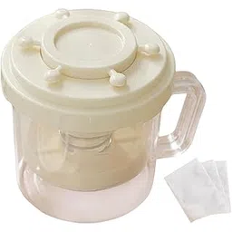 Bnf® Yogurt Strainer Whey Separator Easy to Use with Lid for Cabinet Refrigerator Beige | Home & Garden | Kitchen, Dining & Bar | Small Kitchen Appliances | Yogurt Makers-picture-11