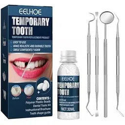 BNF®2xTemporary Tooth Repair Kit with Mouth Mirror for Teeth for Family Home Use|Health & Beauty | Oral Care | Denture Care-picture-27