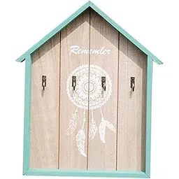 BNF®Wood Key Storage Box Cabinet Key Storage Container for Home Decor Green|Home & Garden | Home Decor| Key & Letter Holders|1 Piece Wooden Key Box-picture-16