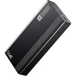 boAt Energyshroom PB401 20000mAh Power Bank| Micro USB and Type C (2-Way Input Ports), 22.5W, 3X Output Ports, Compatible with Tablets, Smartphones, Earbuds, Smartwatch (Carbon Black)-picture-10