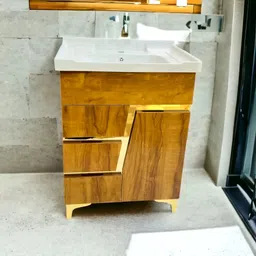 bobbyexport Gold premium 24" freestanding Vanity with washbasin HDHMR 24 inch Table Top Basin-picture-14