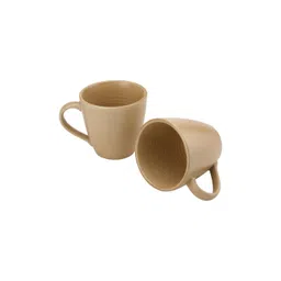 BODHI HOUSE Brown 2 Pieces Ceramic Dishwasher & Microwave Safe Glossy Mugs 350 ml-picture-39