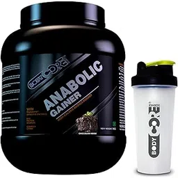 Body Core Science Anabolic Gainer-1 Kg | Mass Gainer | Weight Gainer (Chocolate Fudge, PO1+With Shaker)-picture-12