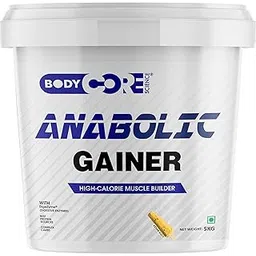 Body Core Science Anabolic Gainer 5KG | Weight Gainer | Mass Gainer | Muscle Gainer (Kesar Kulfi)-picture-15