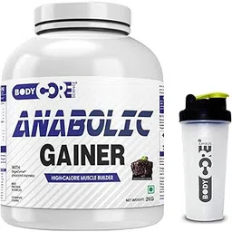 Body Core Science Anabolic Gainer Powder-2 Kg(Chocolate Fudge)With Shaker | Mass Gainer | Muscle Gainer | Weight Gainer | Post Workout |-picture-10