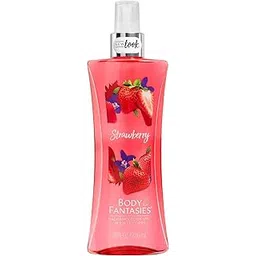 Body Fantasies Signature Fragrance Body Mist For Girls & Women's Strawberry, 236Ml, Long Lasting Body Spray And Perfume For Women, No Gas - Fruity-picture-32