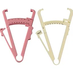 Body Fat Caliper,skinfold Body Fat Analyzer Pack Of 2 (Pink and Cream)-picture-38