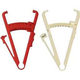 Body Fat Caliper,skinfold Body Fat Analyzer Pack Of 2 (Red and Cream)-picture-36