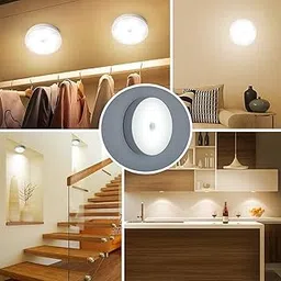 Body Induction Lamp Pure White With Switch Motion Sensor Light For Home With Usb Charging Wireless Self Adhesive (Cool White, Pack Of 1) (Body Induction Lamp Pure White With Switch)-image-21