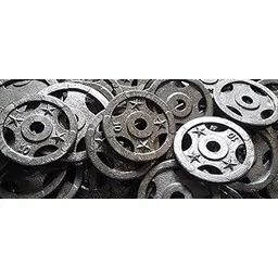 Body Maxx 52MM Cast Iron Weight Plates Olympic (10Kg) (5Kgx2pcs)-picture-15