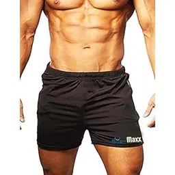 Body Maxx Gym Compression Half Tight Plain Athletic Fit Multi Sports Cycling, Cricket, Football, Gym, Fitness & Other Outdoor Inner Wear for Men (Extra Large)-picture-24